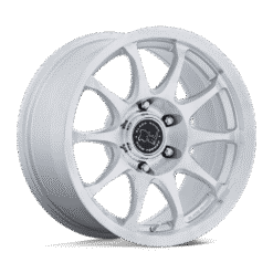 Black Rhino BR038 RONIN GLOSS SILVER W/ MACHINED FACE