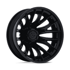 Fuel D406 CATALYST DUALLY MATTE BLACK W/GLOSS BLACK LIP