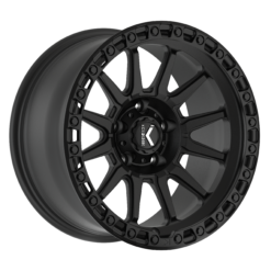 KG1 Forged ADRENALINE-KO MATTE BLACK BLACK RING