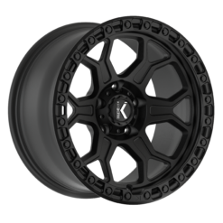 KG1 Forged BISHOP-KO MATTE BLACK BLACK RING