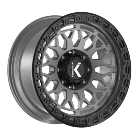 DIAMONDHEAD-KO MATTE ANTHRACITE BLACK RING