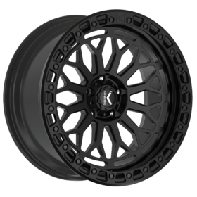 DIAMONDHEAD-KO MATTE BLACK BLACK RING