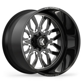 GEAR-KF GLOSS BLACK MILLED