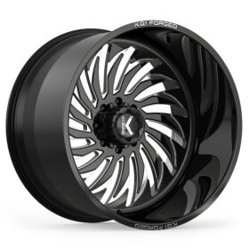 HURRICANE-KF GLOSS BLACK MILLED