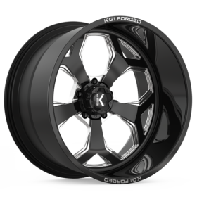 KNOX-5 LUG-KF GLOSS BLACK MILLED