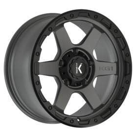 LAUNCH-KO MATTE ANTHRACITE BLACK RING