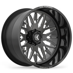 TRIDENT-KC GLOSS BLACK MILLED