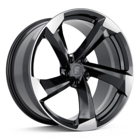 FCR-02 Rotor Style Machined Black