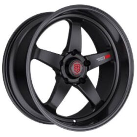 508BB Satin Black w/Gloss Black Ring